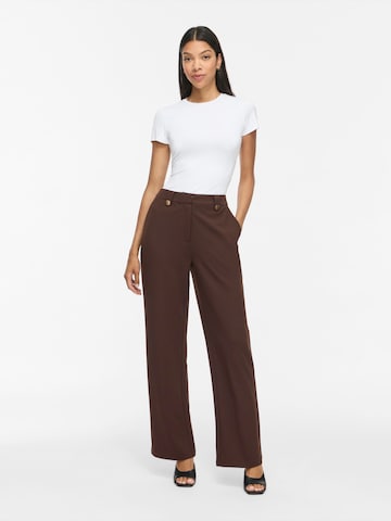 VILA - Loosefit Pantalón 'VIClua' en marrón
