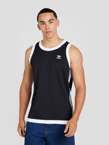 T-Shirt 'Adicolor' ADIDAS ORIGINALS en noir : devant
