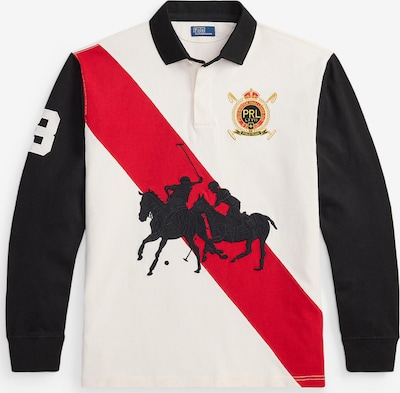 XS dydžio Marškinėliai 'VINTAGE' iš Polo Ralph Lauren, spalva – aukso geltonumo spalva / raudona / juoda / balta, Prekių apžvalga