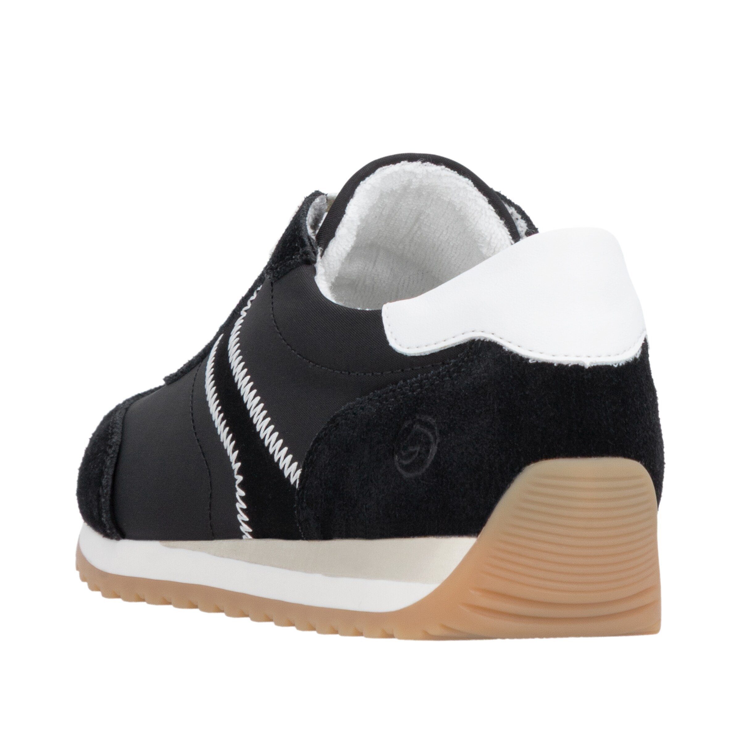 Baskets basses 'D3H03' REMONTE en noir