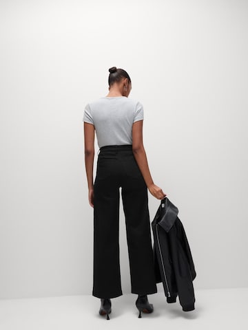 Wide Leg Jean Marks & Spencer en noir