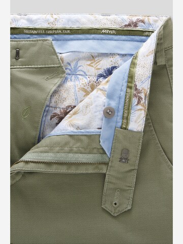 MEYER Regular Chino 'Bonn' in Groen