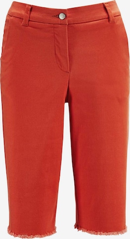 Pantalon MADELEINE en rouge : devant