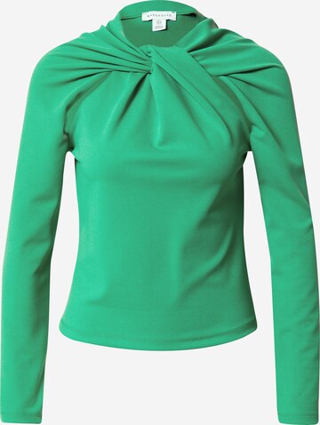 Warehouse Shirt in Groen: voorkant