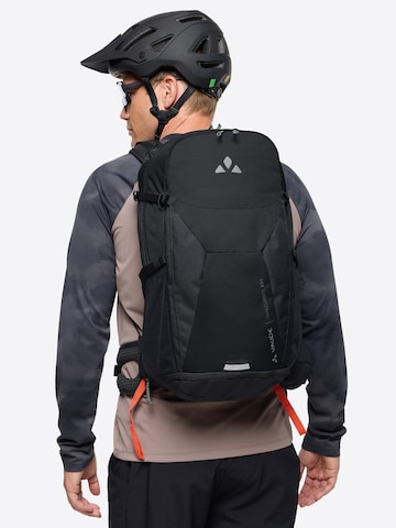 Zaino sportivo 'TrailControl 25+' di VAUDE in nero: frontale