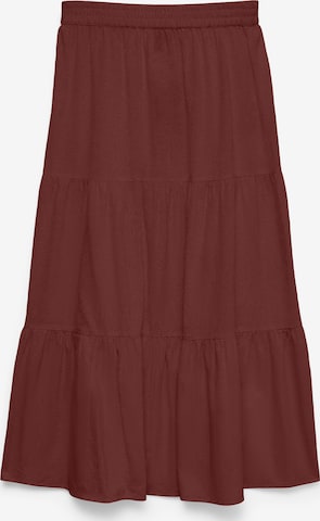 Jupe 'VMDICTHE' VERO MODA en rouge : devant