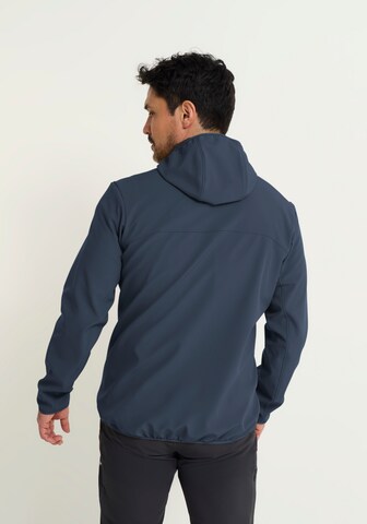 JACK WOLFSKIN Fleece Jacket in Blue