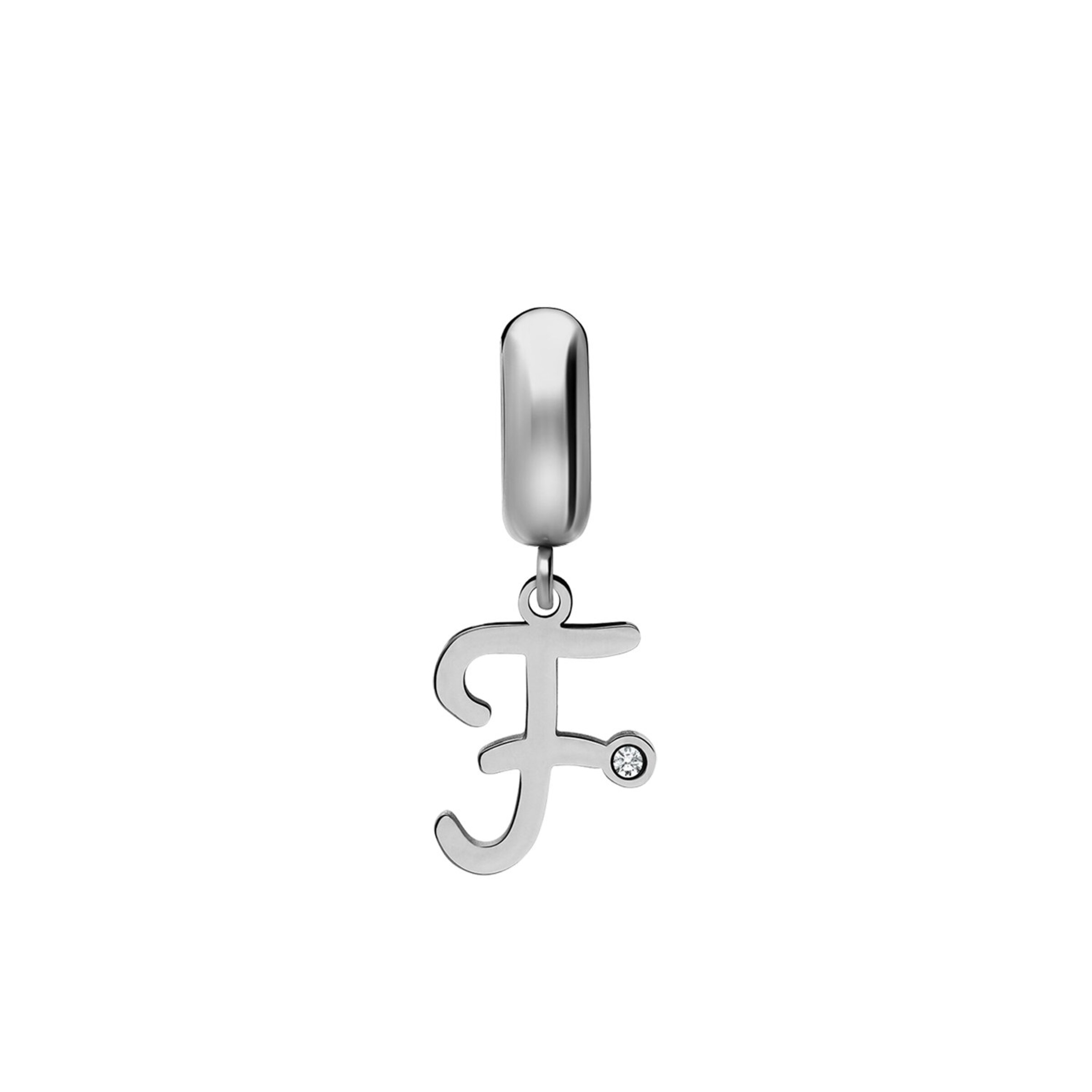 Lucardi Hangers in Zilver: voorkant