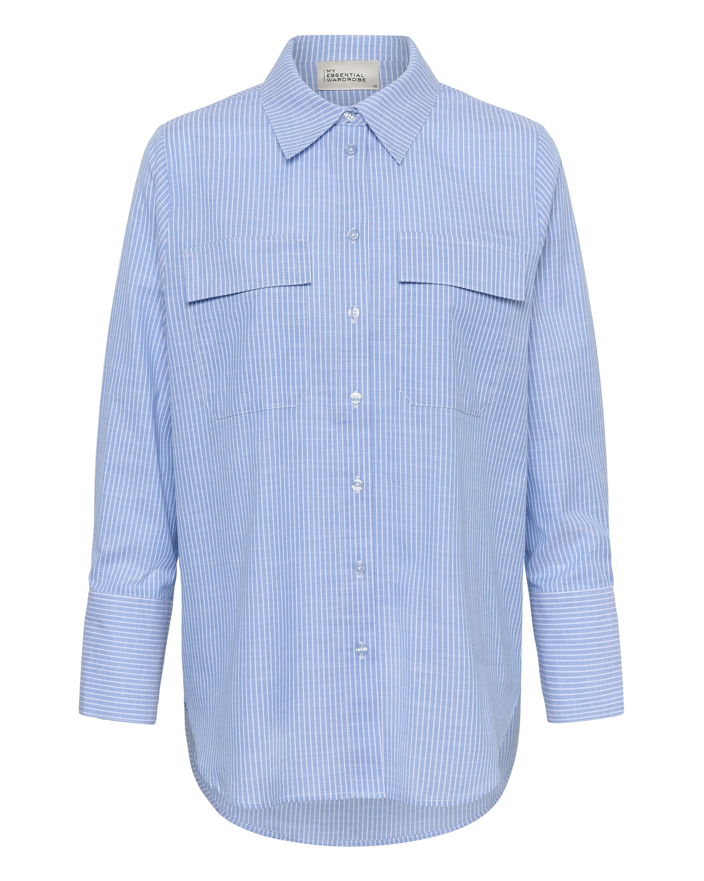 My Essential Wardrobe Blouse 'MWSkye' in Blue / Silver, Item view