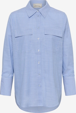Chemisier 'MWSkye' My Essential Wardrobe en bleu : devant