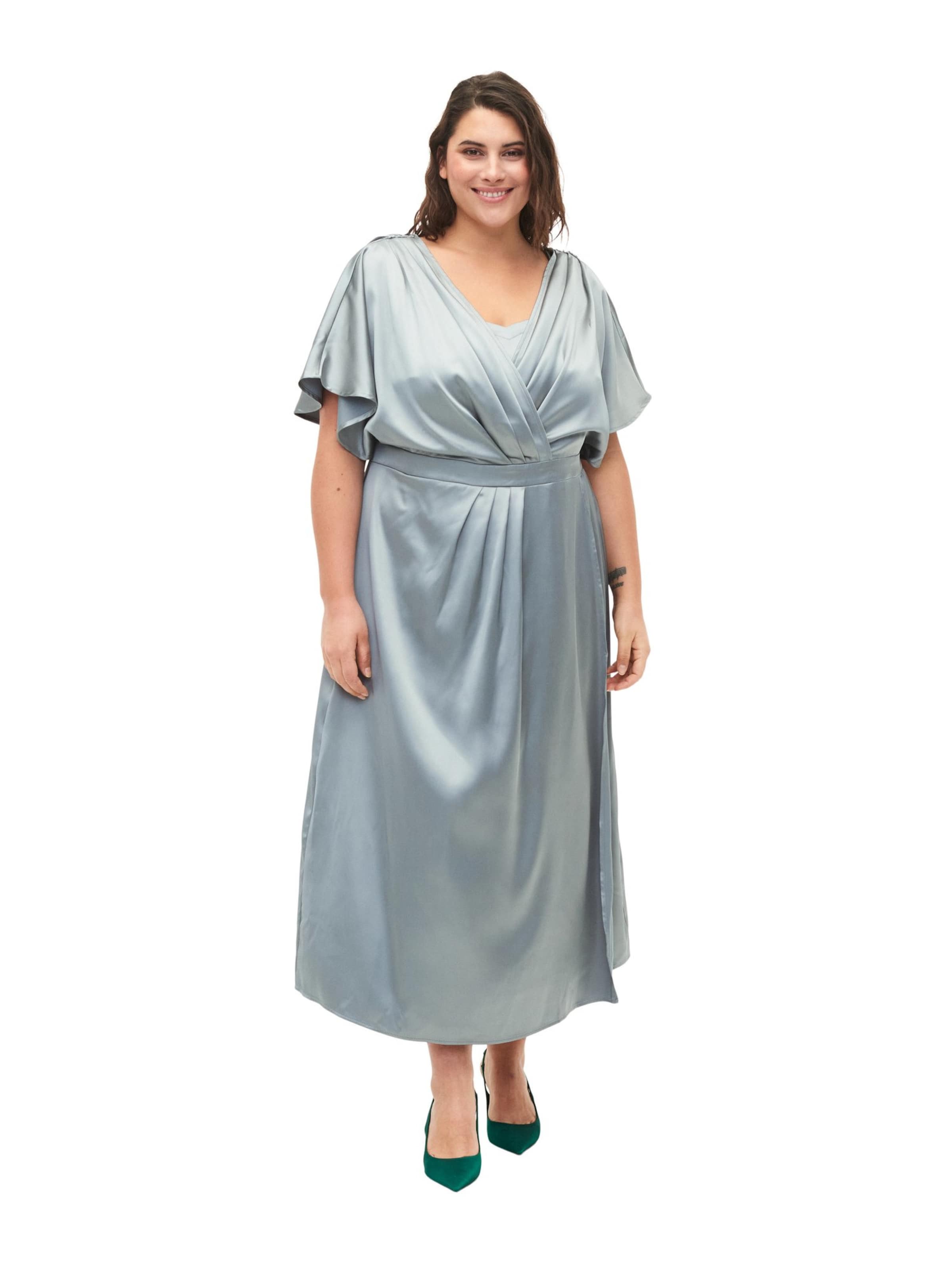 Zizzi Kjole 'Maple' i grå: forside