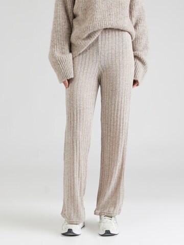 PIECES - Pierna ancha Pantalón 'PCALEXA' en beige: frente