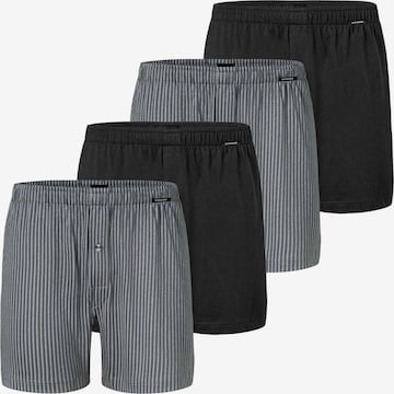 Boxer di SCHIESSER in nero: frontale