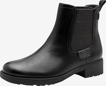 Chelsea Boots Tamaris en noir : devant