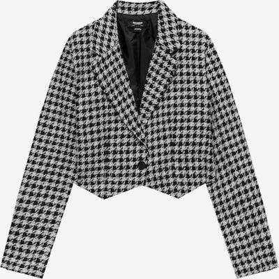 Pull&Bear Blazer en noir / blanc, Vue avec produit