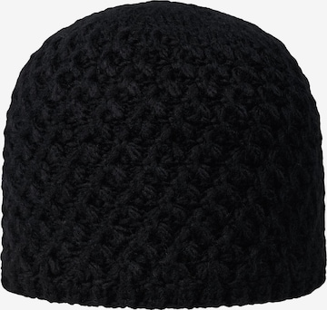 GIESSWEIN Mütze 'Auereck' in Schwarz: Vorderseite