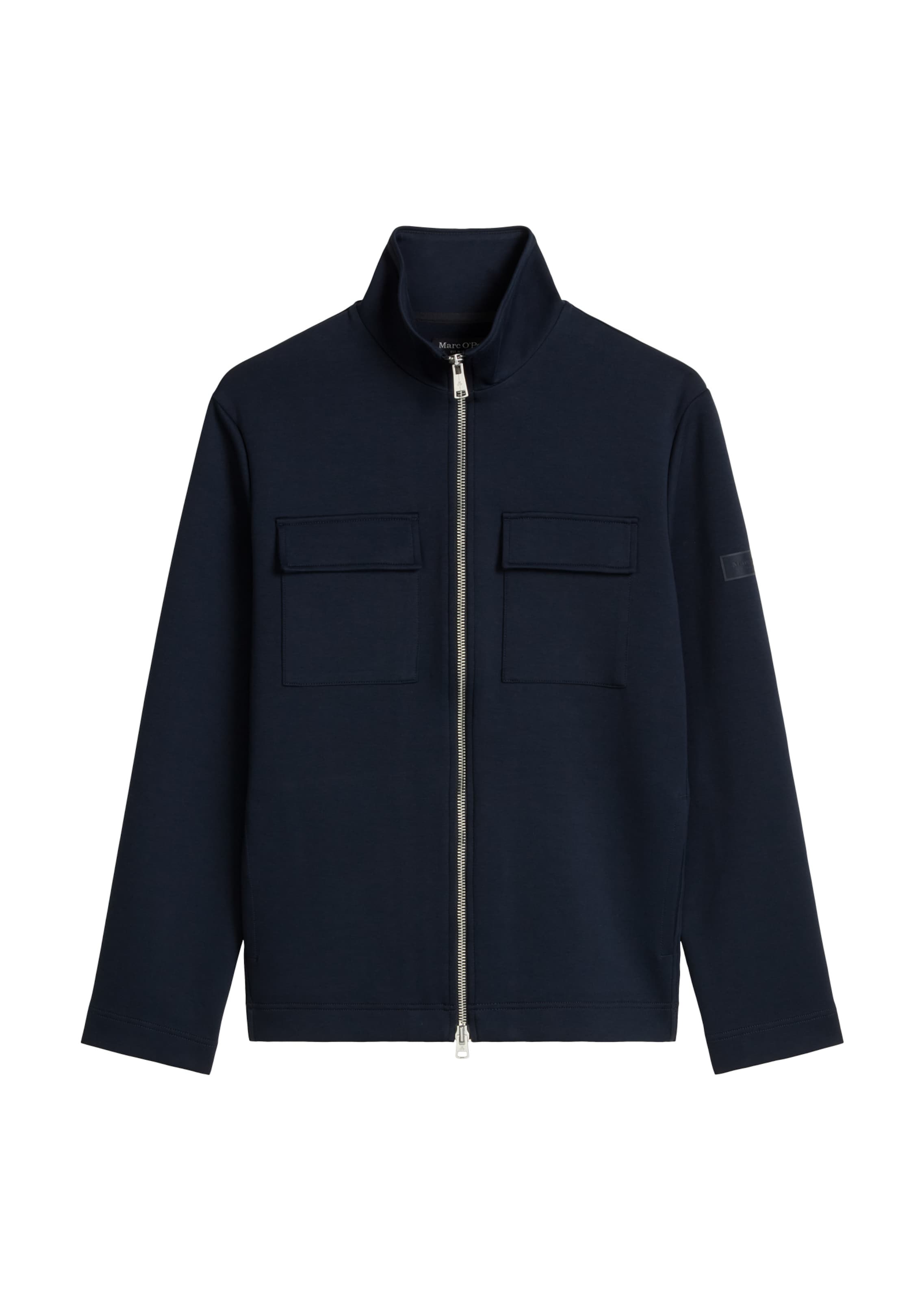 Marc O'Polo Sweat jacket in Blue: front