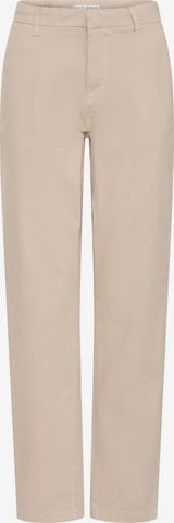 PULZ Jeans regular Lærredsbukser 'Bonnie' i beige: forside