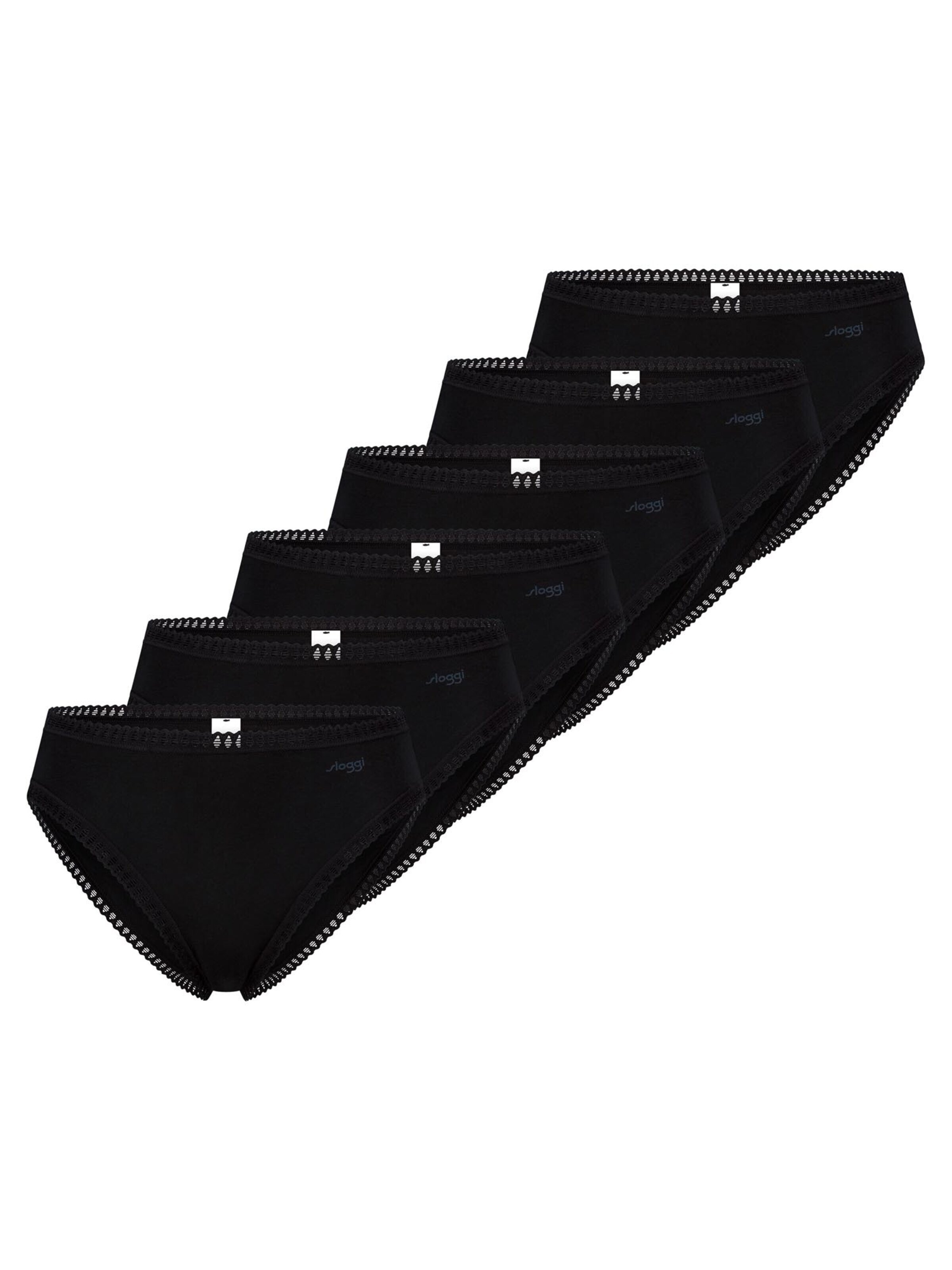 SLOGGI Panty 'GO Crush' in Black: front