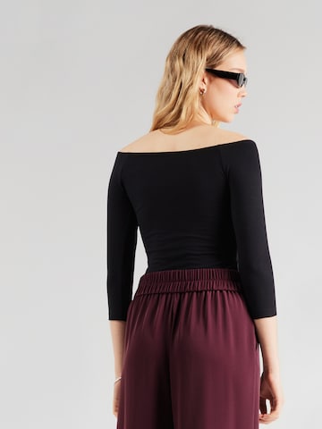 Body a maglietta 'Hanne' di ABOUT YOU in nero