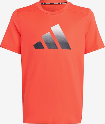 ADIDAS SPORTSWEAR Performance Shirt in Orange: front