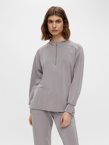 PIECES Sweatshirt 'Vigga' in Grey: front