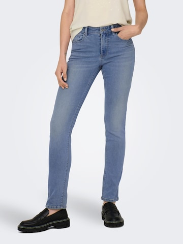 Coupe slim Jean 'SUI' ONLY en bleu