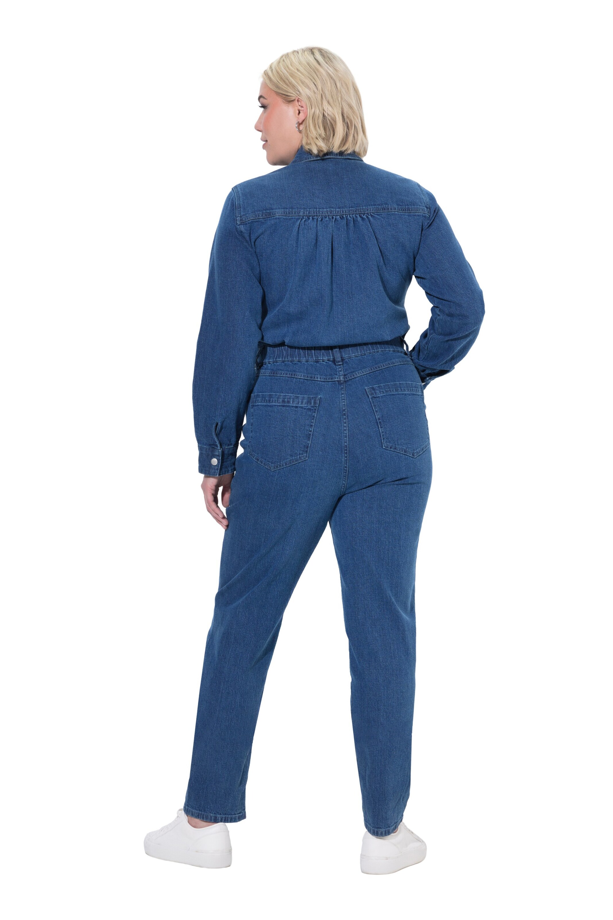 Ulla Popken Skinny Jeans in Blauw