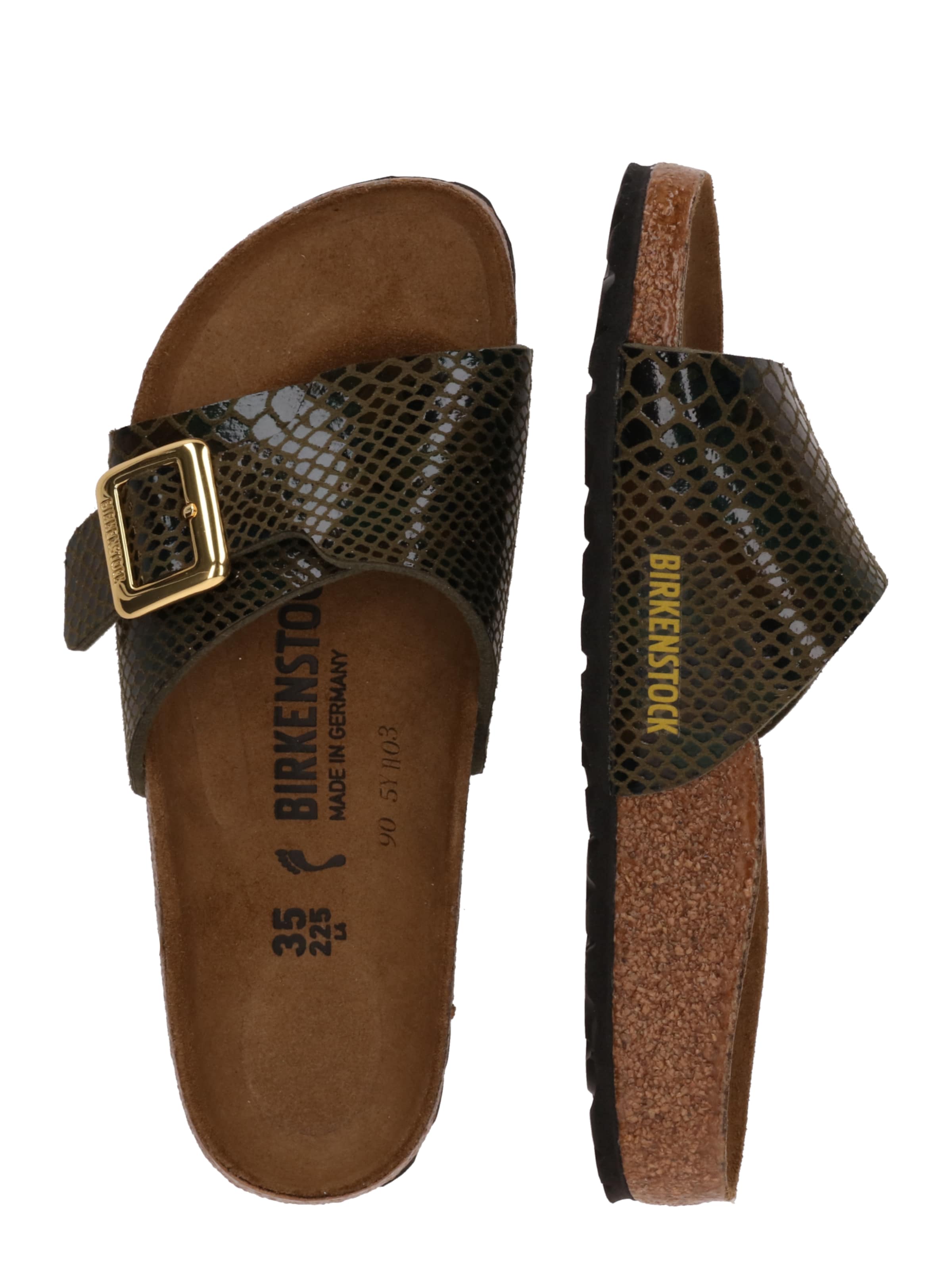 BIRKENSTOCK Muiltjes 'Catalina' in Bruin