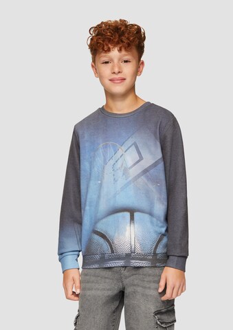 s.Oliver Sweatshirt in Blau: Vorderseite