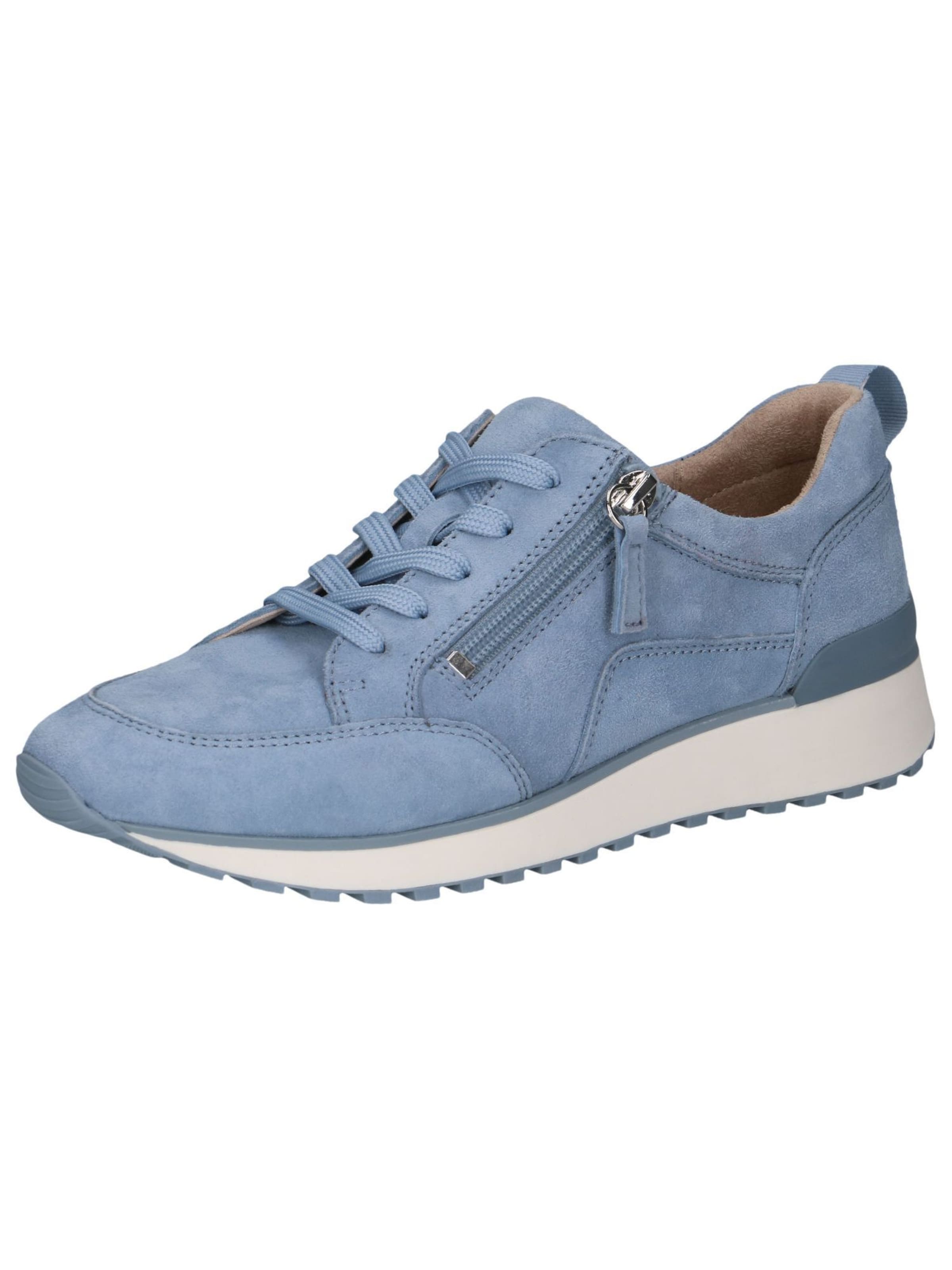 Chaussure de sport à lacets CAPRICE en bleu : devant