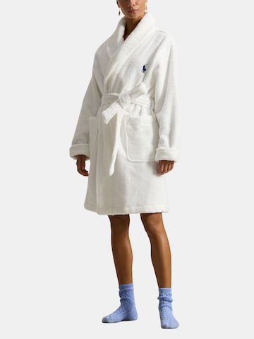Polo Ralph Lauren Bathrobe short ' Short Bathrobe - Iconic Bear ' in White
