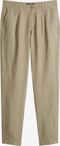Marc O'Polo Bandplooibroek 'Osby' in Beige: voorkant