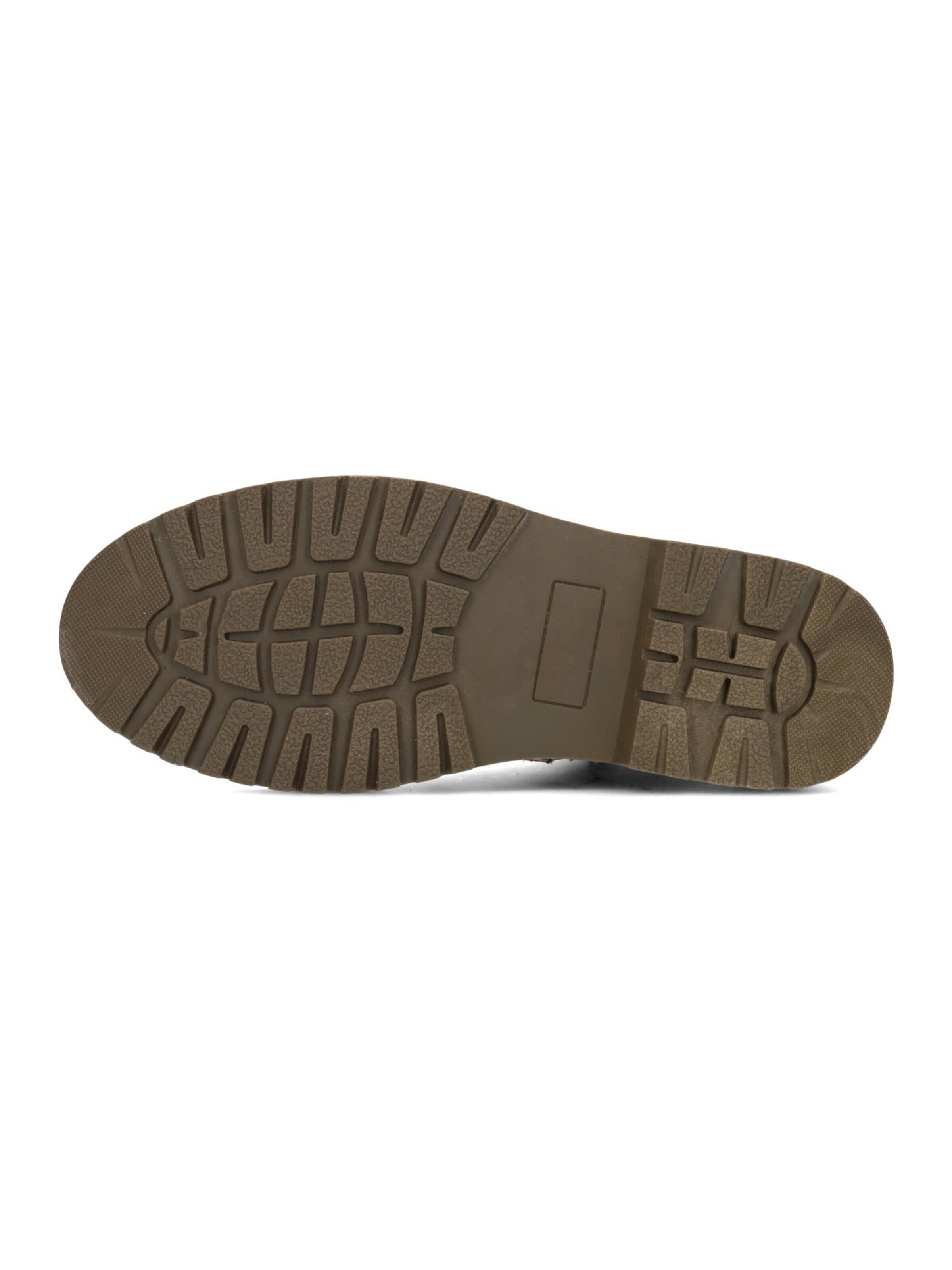 Bottines à lacets 'Toni' Poelman en marron