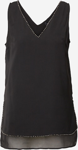 Wallis Top in Black: front