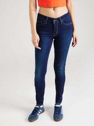 LEVI'S ® - Skinny Calças de ganga '711 Skinny' em azul: frente