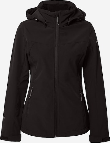 ICEPEAK Outdoor Jacket 'Brenham' in Black: front