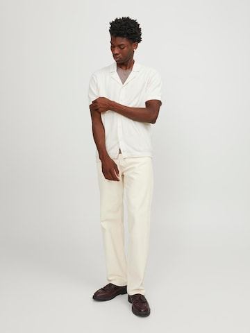 Vestes en maille 'VALENCIA' JACK & JONES en blanc