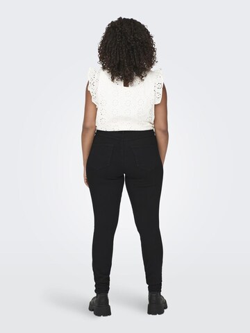 ONLY Carmakoma Slimfit Jeansy 'Storm' w kolorze czarny