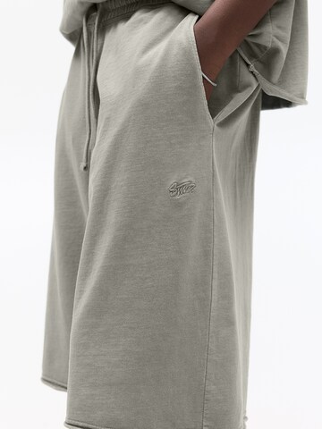 Baggy Pantalon Pull&Bear en vert