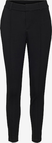 VERO MODA Pleated Pants in Black: front