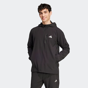 ADIDAS SPORTSWEAR - Chaqueta de chándal en negro: frente