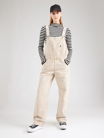 Carhartt WIP Normální Laclové kalhoty – hnědá: přední strana