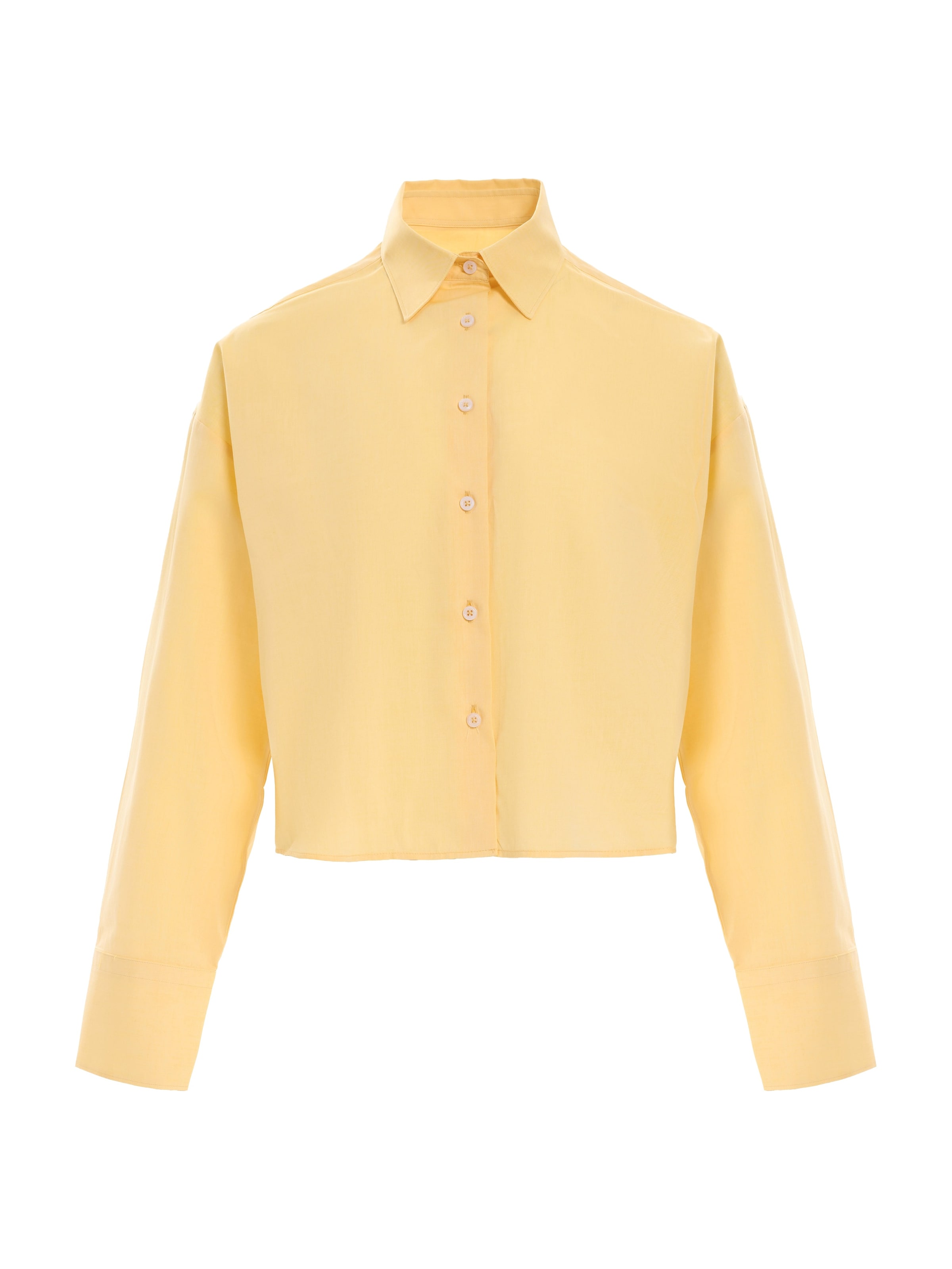 NOWIHT Blus 'Apolline' i gul: framsida