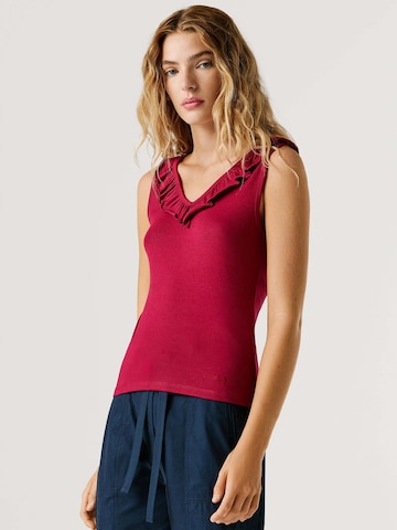 Pepe Jeans Top 'Millie' in Pink: Vorderseite