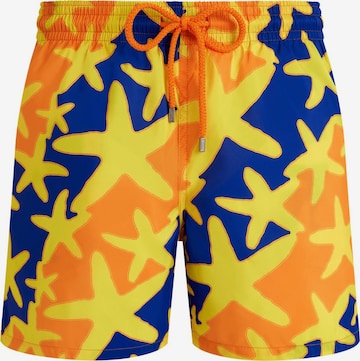 Shorts de bain Vilebrequin en orange : devant