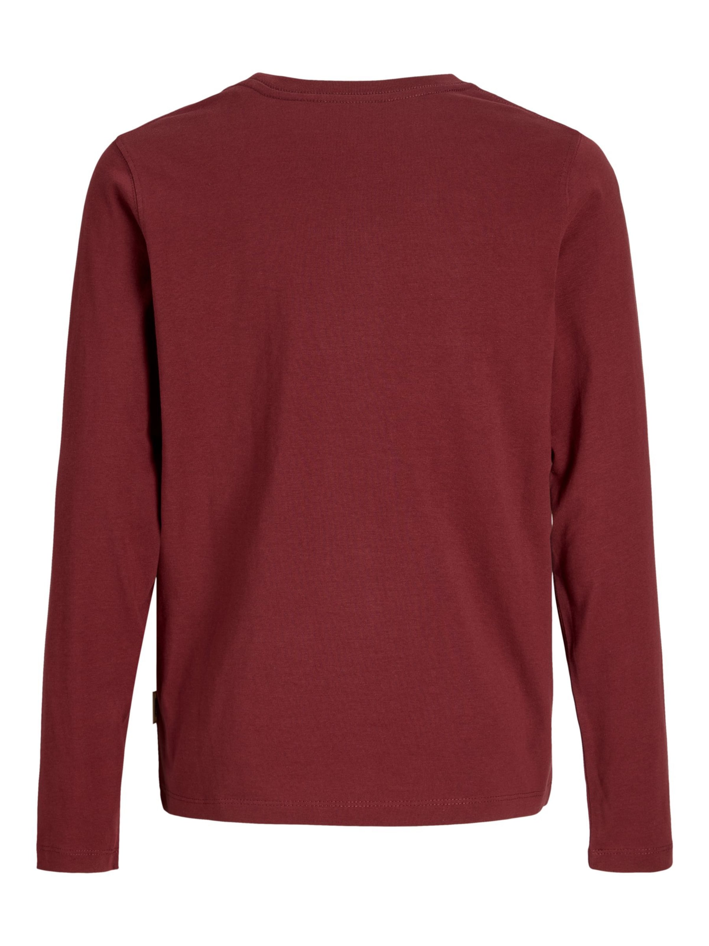 Jack & Jones Junior Shirt 'JORFrederiksberg' in Rood