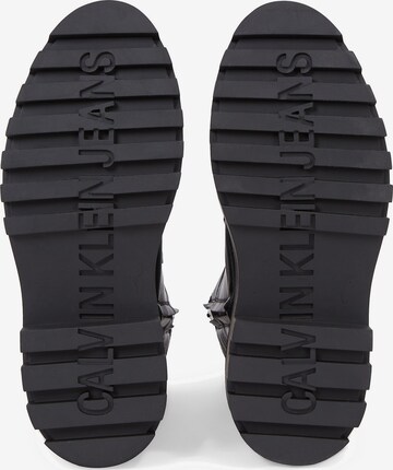 Calvin Klein - Botines con cordones en negro