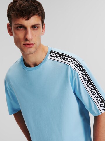 Karl Lagerfeld Shirt in Blau
