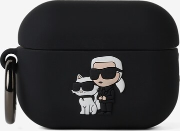 Karl Lagerfeld Telefonitasku, värv must: eest vaates